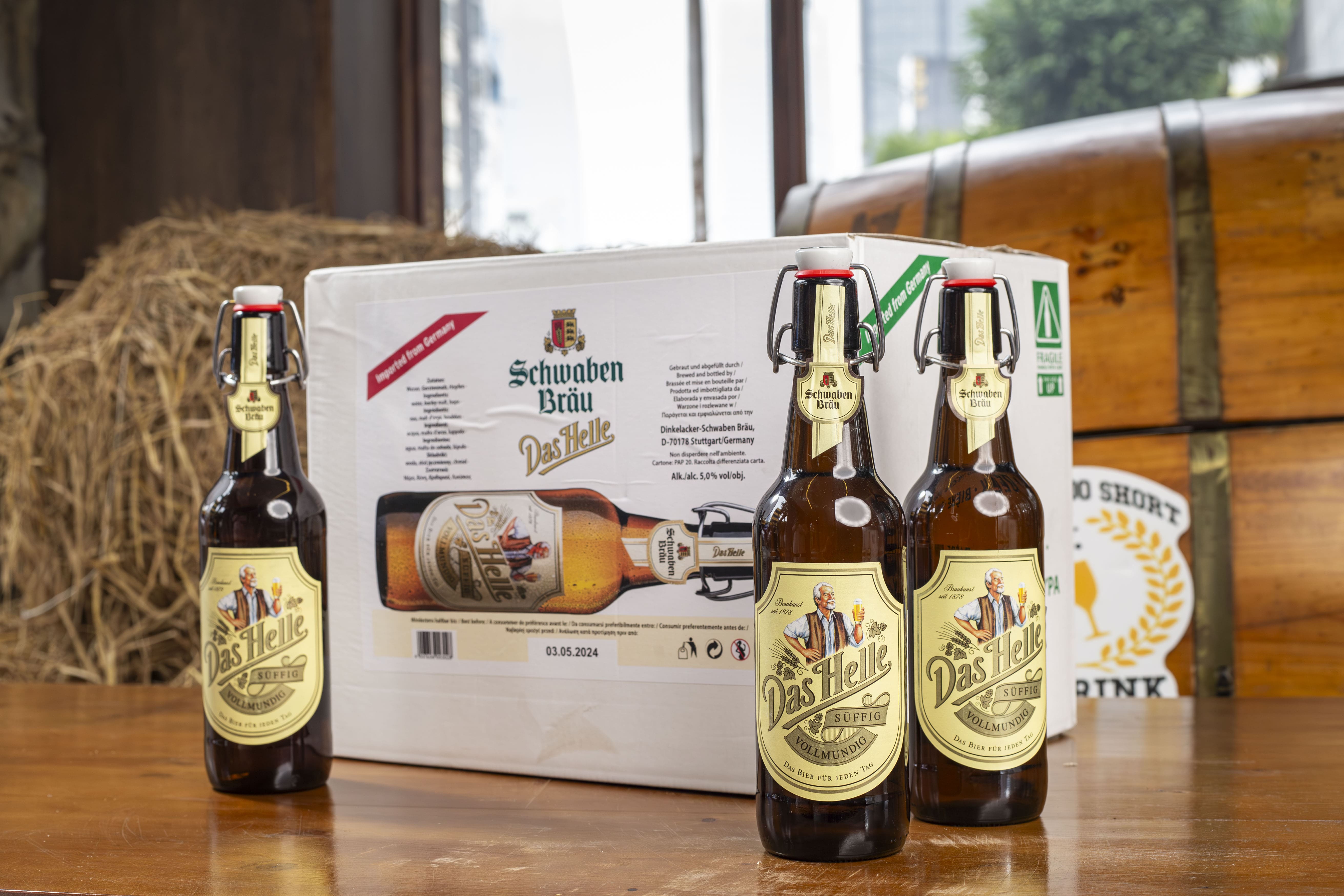 Bia Đức ngon Schwaben brau “Das Helle”