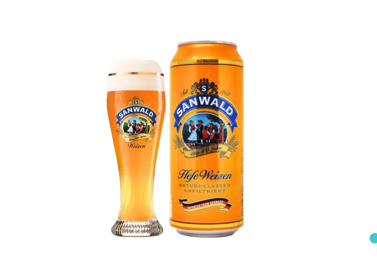 Bia mùa hè - Sanwald Hefe Weizen
